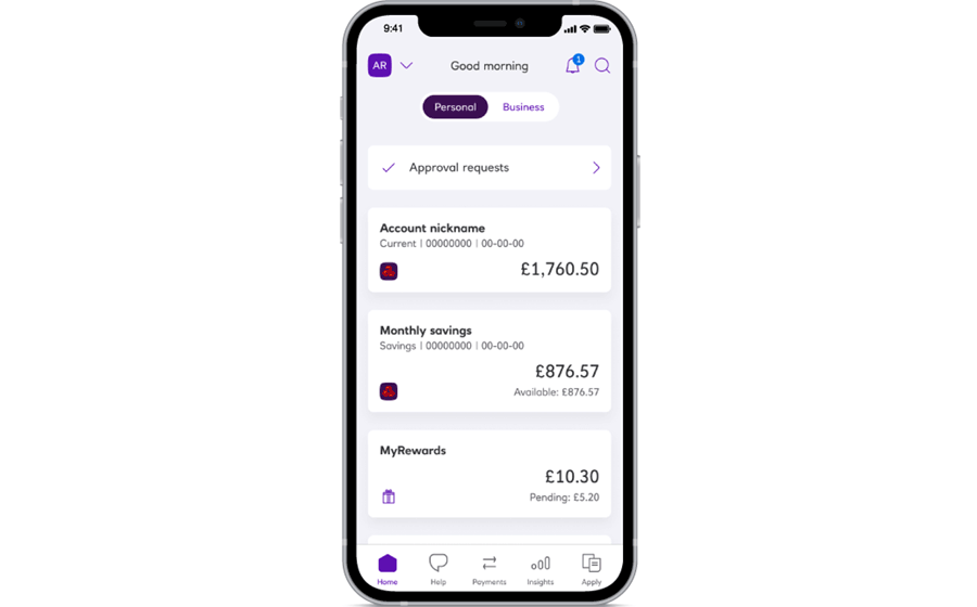 how to locate Insights within the app.